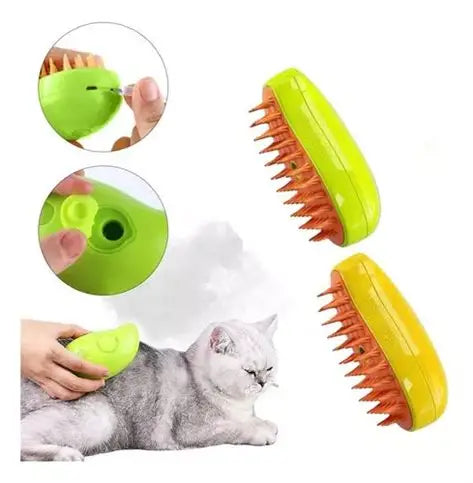 Cepillo Vaporizador de Mascota