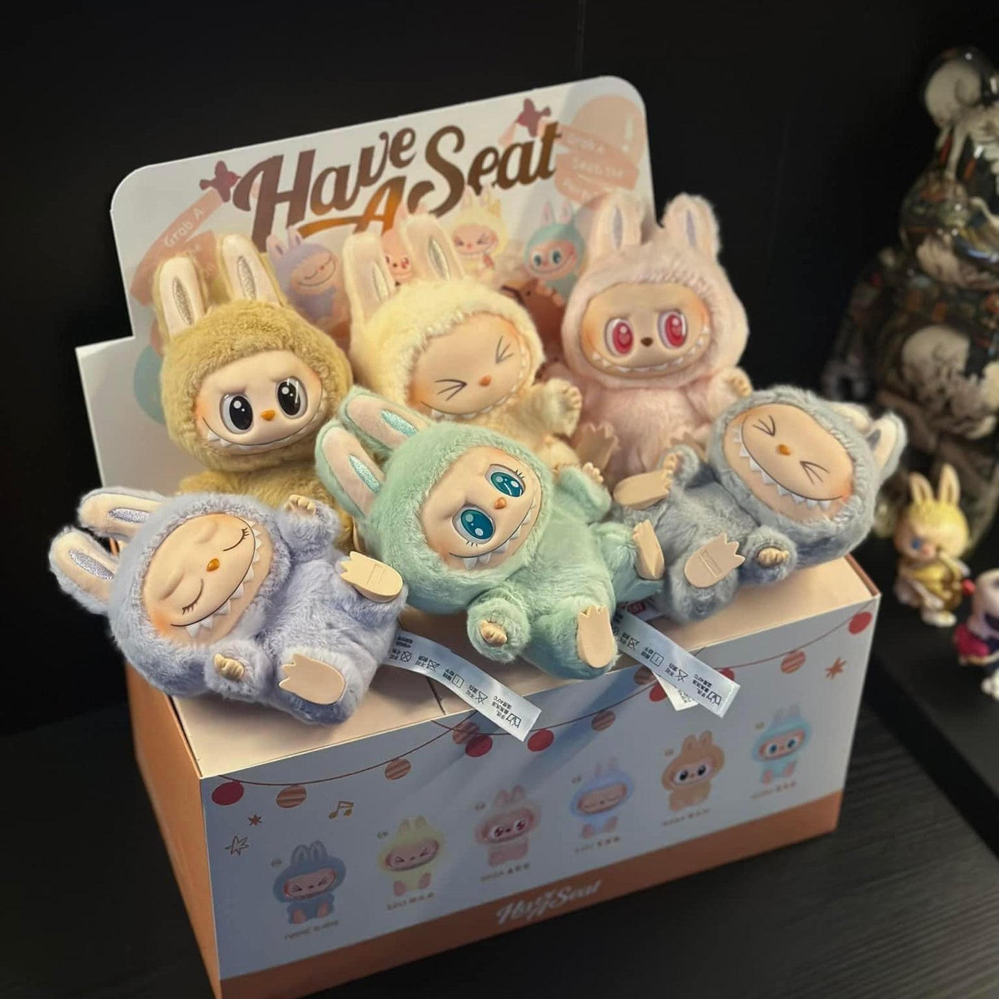 Labubu Peluche Llavero Coleccion Figura